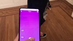 Play Latinas Orgasm Control in Art Gallery with Vibrator