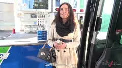 Play Skinny MILF Fakes Taxi Ride for Deepthroat Blowjob in Car