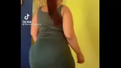 Play Busty Brunette Flashes Her Curvy Booty and Panties