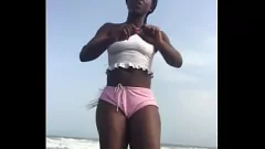Play Sizzling Lesbian Beach Encounter: Crazybitch in Sexy Clothes & Nails