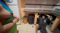 Play Muscular Stepdad Fucks Daughter's Best Friend