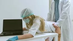 Play Doctor Visits Nurse for Hard Pussy Eating & Fuck