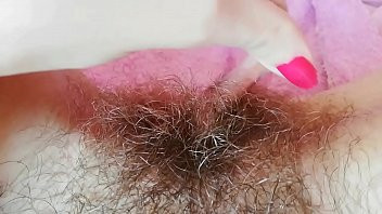 Play 1 hour Hairy pussy fetish video compilation huge bush big clit amateur by cutieblonde