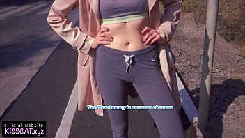 Play Public Agent Pickup 18 Babe for Pizza / Outdoor Sex and Sloppy Blowjob