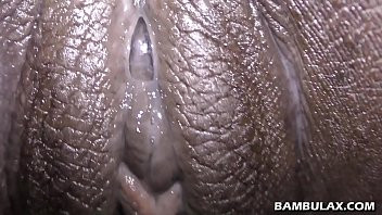 Play Young ebony butt doggystyle internal cumshot