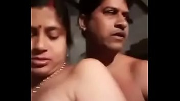 Play Beautiful aunty enjoying with husband's brother