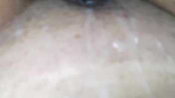 Play My slut wife gained massive cumshot in pussy